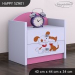 Nočna omarica Happy babies Kužek in mucek 18 SZN1